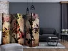 5-teiliger Einseitiger Vlies Paravent - Nostalgia Flowers Produktbild-Vorschau 2