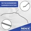 WENKO: Juego de 20 perchas para ropa, con revestimiento de Vista previa de la imagen del producto 12