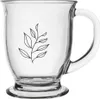 Tazza Bicchiere di vetro con manico per bere caffè, tè, Anteprima dell’immagine prodotto 3