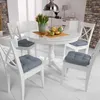 Beautissu Set di 4 cuscini Lisa grigio, 40x40x8 cm Anteprima dell’immagine prodotto 5