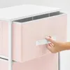 mDesign Nachttisch Kommode Schrank Organizer Stoff Metall Produktbild-Vorschau 7