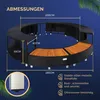 CASARIA® Luxus Whirlpool Verkleidung Polyrattan Innen Ø 206 Produktbild-Vorschau 6