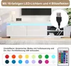 STILVORA Lowboard mit LED-Beleuchtung,TV-Schrank TV-Regal Produktbild-Vorschau 4