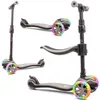 Kinder Roller Kinderscooter Dreiradscooter mit LED Räder, Produktbild-Vorschau 3