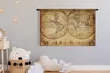 MuchoWow® Wandteppich Wandbehang Weltkarte - Antik - Produktbild-Vorschau 4