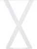 2 x rám stola stolové behúne podstavec stola nohy stola X - Náhľad obrázku produktu 3