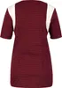 beb MEDIZIN/PFLEGE Damen KASACK Kurzarm V-Neck Weinrot Produktbild-Vorschau 2