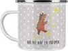 Mr. & Mrs. Panda Pott Bär Träume - Grau Pastell - Geschenk, Produktbild-Vorschau 1