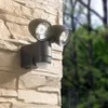 MeLiTec LED Außenwandleuchte mit Bewegungsmelder, 2 LED Produktbild-Vorschau 1