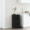 vidaXL Armadio per farmacia in rovere nero 30 x 41 x 77,5 Anteprima dell’immagine prodotto 3