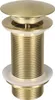 Ablaufventil PUSH-OPEN 1 1/4 Lang matt gold" Produktbild-Vorschau 1