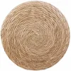 Lot de 2 Poufs - HOME DECO FACTORY - Tressés - Beiges Voir les images du produit 9