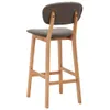 A single bar stool is shown from the back against a white background. Podgląd zdjęcia produktu