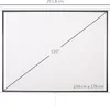 HOMCOM Beamer Leinwand 244 x 183 cm 120 Zoll 4:3/ 16:9 Produktbild-Vorschau 1