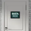 Just wash your hands Metallschild Toilette WC Klo Hände Produktbild-Vorschau 6