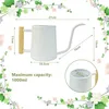 1L Gießkanne Indoor Giesskanne Metall Edelstahl Gießkanne Produktbild-Vorschau 2
