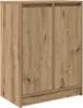 vidaXL Kredens dębowy Artisan 57x34x76 cm materiał Podgląd zdjęcia produktu 2