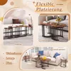 COSTWAY Couchtisch 3er Set, Wohnzimmertisch mit 2 Produktbild-Vorschau 6
