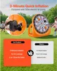 Aufblasbares Fußball-Dartboard Set - Inklusive 4 Kickbällen Produktbild-Vorschau 3