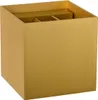 Wandleuchte Aluminium G9 Up Down in Gold eckig warmweißes Produktbild-Vorschau 2