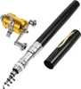 Mini canna da pesca telescopica e mulinello combo, canna da Anteprima dell’immagine prodotto 4