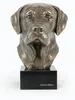 Labrador retriever - Statue de chien, buste sur socle en Voir les images du produit 2