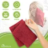 Frottier Waschhandschuhe 10er Pack 15x21cm, 100% Baumwolle, Produktbild-Vorschau 2