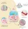 Kinderrucksack Einhorn Regenbogen Mädchen, flauschiger Produktbild-Vorschau 8