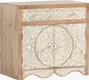 Waschtisch Delhi 80cm aus hellem Mangoholz Produktbild-Vorschau 1