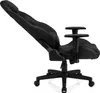 A black gaming chair is shown from the side against a white background. Náhled obrázku produktu