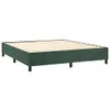 vidaXL Boxspringbett Dunkelgrün 160x200 cm Samt -  Betten & Produktbild-Vorschau 13