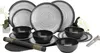 Set di stoviglie da campeggio in melamina [Grigio granito] Anteprima dell’immagine prodotto 1