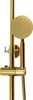A close-up shot of a gold shower system mounted on a white background. Náhled obrázku produktu