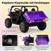 KOMFOTTEU Kinder Elektroauto, 2-Sitzer Kinderauto mit Produktbild-Vorschau 4
