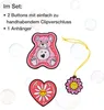 DerDieDas Wechselbuttons Roses 3-teilig Produktbild-Vorschau 2