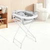 Baignoire pliable pour bébé avec support Thermomètre Tapis Voir les images du produit 6