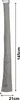 Balkon Sonnenschirm 200x125cm Balkonschirm Rechteckig Produktbild-Vorschau 9
