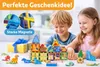 Magnetbausteine Dinosaurier Set – 54 Teile (42 Magnetblöcke Produktbild-Vorschau 3