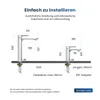 EMKE Robinetterie pour lavabo Robinetterie pour salle de Voir les images du produit 5