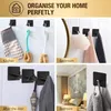 Moboo 4 Stück Handtuchhaken Handtuchhalter Wandhaken Produktbild-Vorschau 3