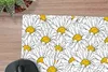 MuchoWow® Schreibtischunterlage Blumen - Weiß - Frühling Produktbild-Vorschau 2