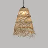 Lampa boho wisząca z plecionki ze słomy LAHYS, Ø 28 cm Podgląd zdjęcia produktu 6