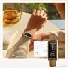 Smartwatch Damen Elegant Dünn Fitnesstracker Eckig Damenuhr Produktbild-Vorschau 3