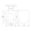 SCHÖNER WOHNEN-Kollektion WC-Sitz ANTUS SLIMLINE, Weiß, Produktbild-Vorschau 3