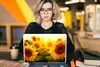 MuchoWow® Laptop Aufkleber Sticker Cover Sonnenblume - Gelb Produktbild-Vorschau 5