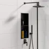 Duschnische 30x60x10cm Schwarz - mit Rahmen Nischenregal Produktbild-Vorschau 2