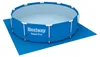 Bestway® PE- Bodenplane 335 x 335 cm, blau, quadratisch Produktbild-Vorschau 1