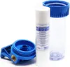 A water filter cartridge, filter housing, and filter cap are arranged on a white background. Produktbild-Vorschau