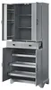 Armoire de cuisine Merax, modèle haut avec 2 tiroirs et 4 Voir les images du produit 10