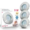3x LED zapustené bodové ultraploché kúpeľňové stropné Náhľad obrázku produktu 4